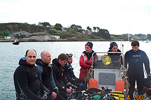 Issar, Thierry A. Michel, l'équipage et Lionel A.