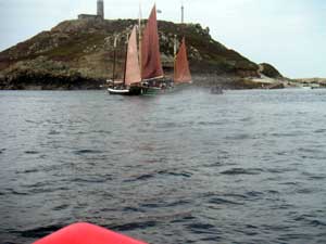 Le mouillage de l'ile aux moines