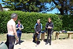 Le premier briefing...