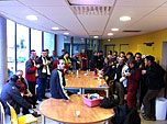 Belle runion de gourmands!